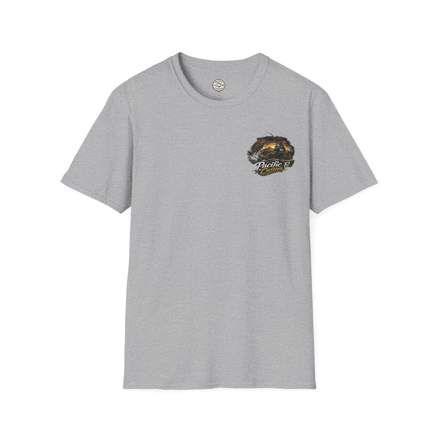 Pacific Casters™ Kayak Fishing T-Shirt – Halibut Edition