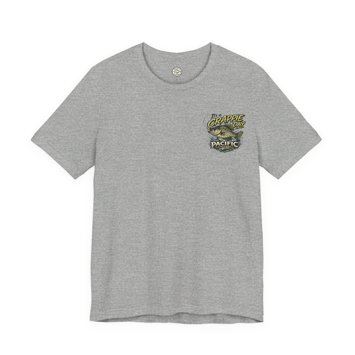 Crappie Day Fishing T-Shirt — Pacific Casters Bass Angler Tee
