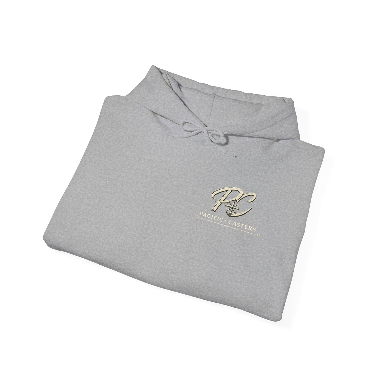 Pacific Casters “Salty Out There, Fresh at Heart” Fishing Hoodie | Vintage Saltwater Angler Sweatshirt | Coastal Fishing Apparel