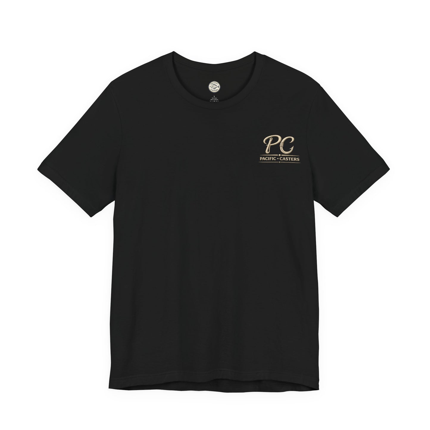 Fishing T-Shirt — 'Pacific Casters' Halibut T-Shirt