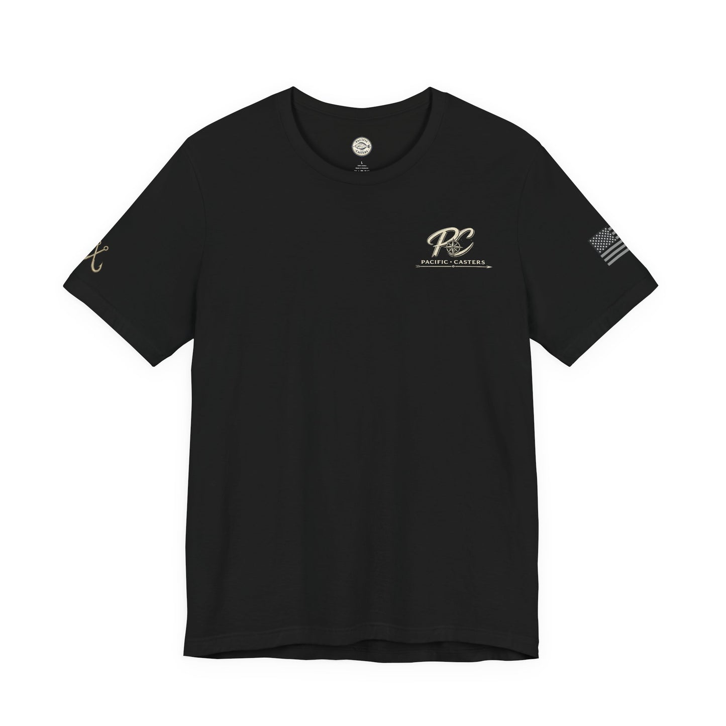 Pacific Casters Fishing Tee — Vintage Saltwater Angler Shirt