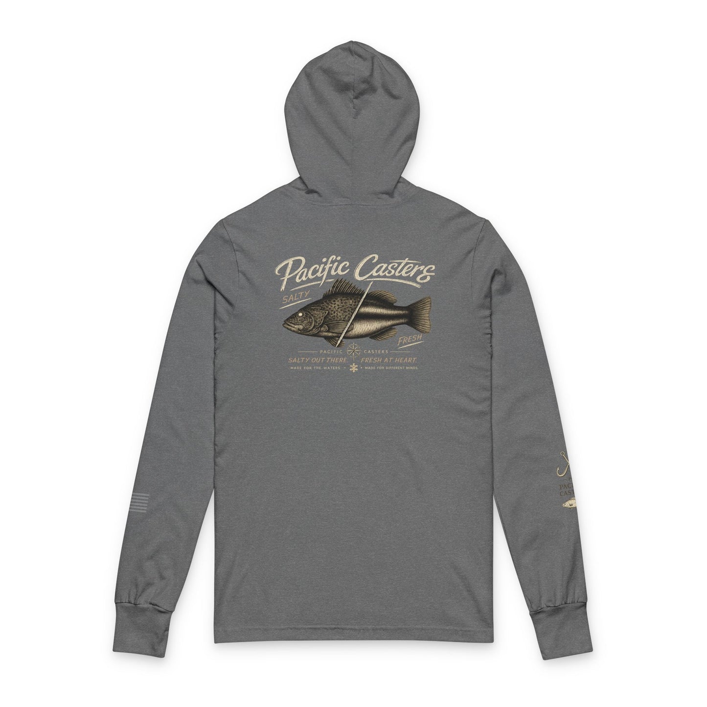 Pacific Casters “Salty Fresh” Hooded Long sleeve