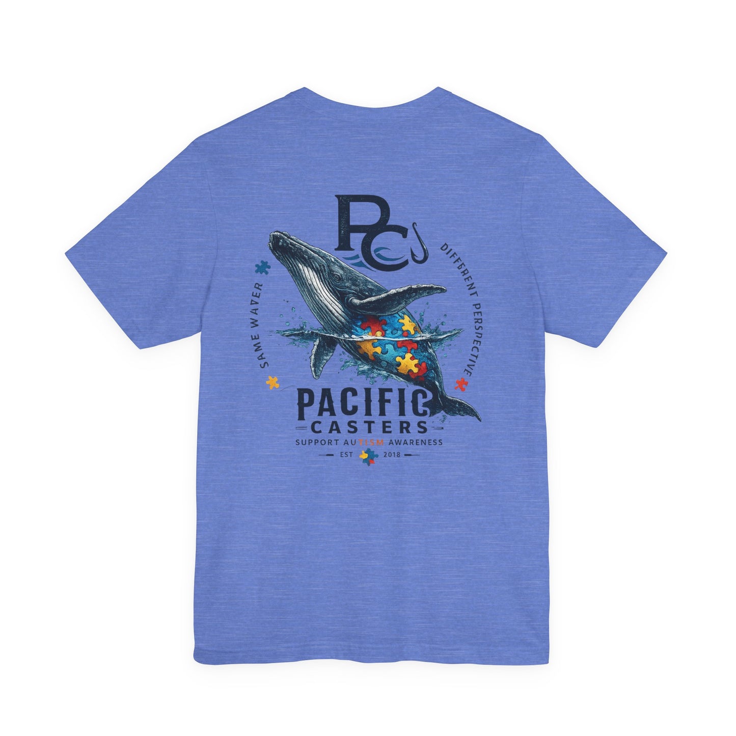 Whale Autism Awareness Shirt | Same Water Different Perspective | Neurodiversity T-Shirt | Autism Acceptance Tee |