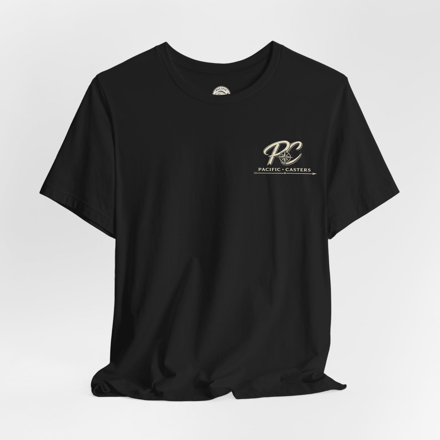 Striped Bass Graphic Tee — Pacific Casters Fishing T-Shirt