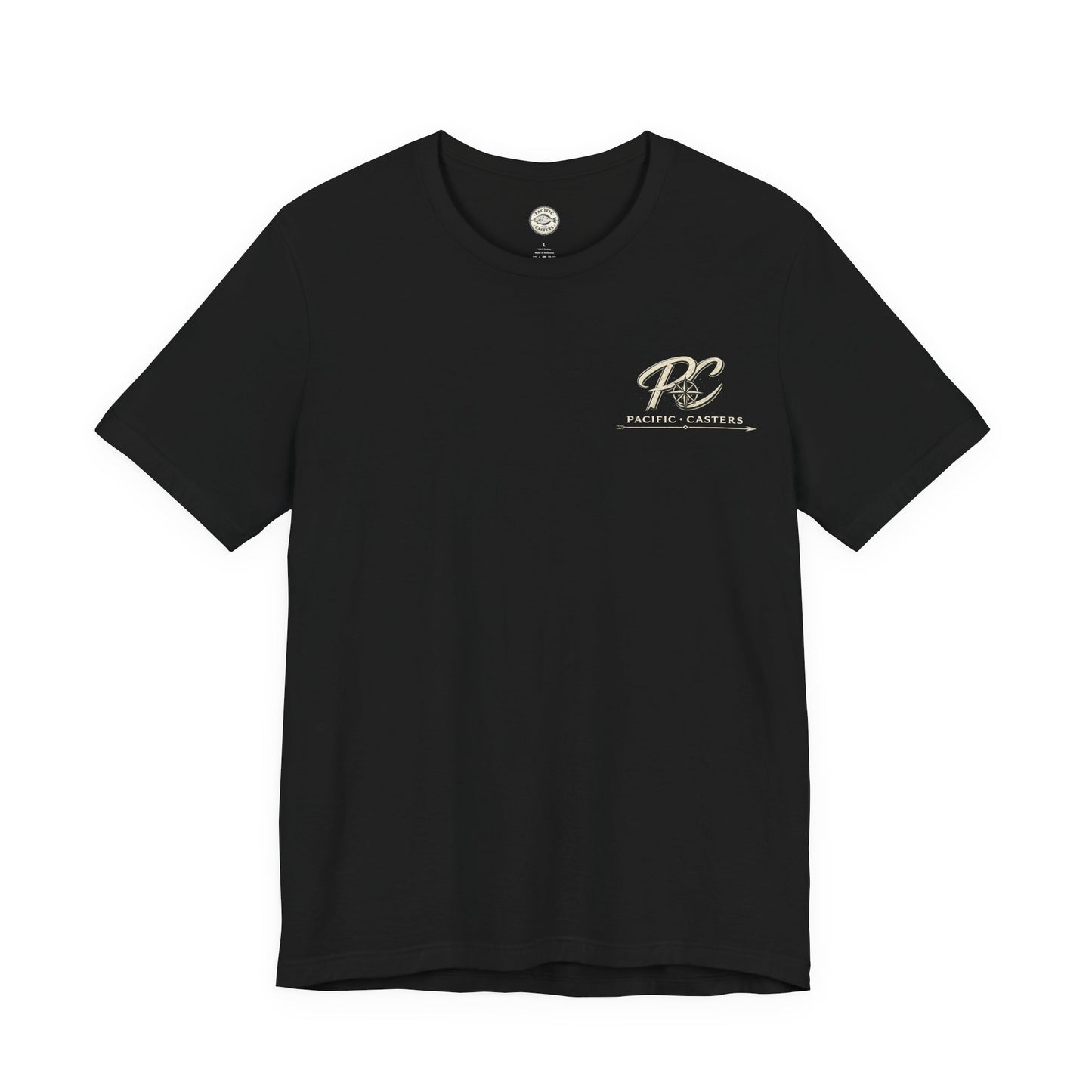 Striped Bass Graphic Tee — Pacific Casters Fishing T-Shirt