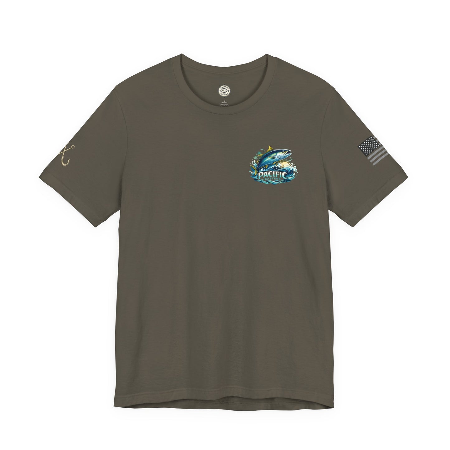 Premium Pacific Casters Yellow Fin Tuna T-shirt