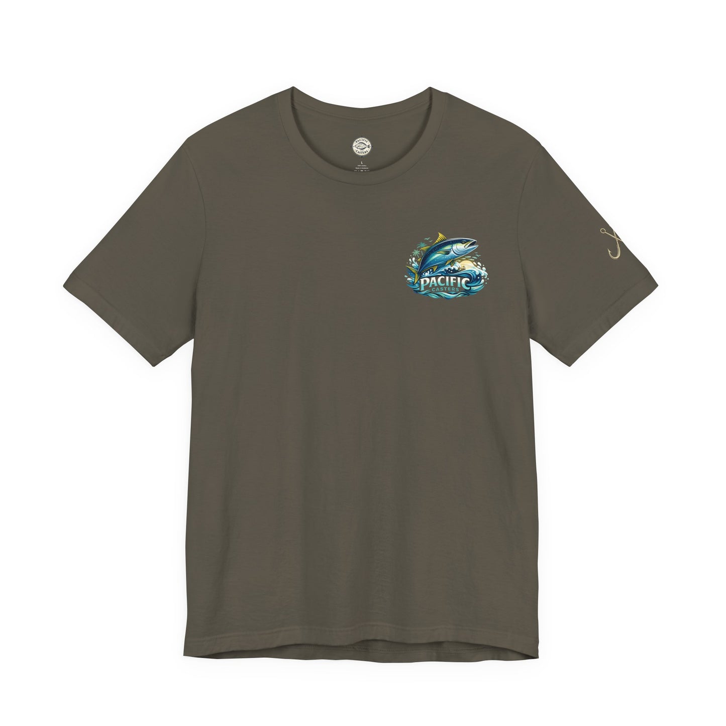 Pacific Casters Tuna Angler Fishing T-Shirt | Saltwater Offshore Fishing Tee