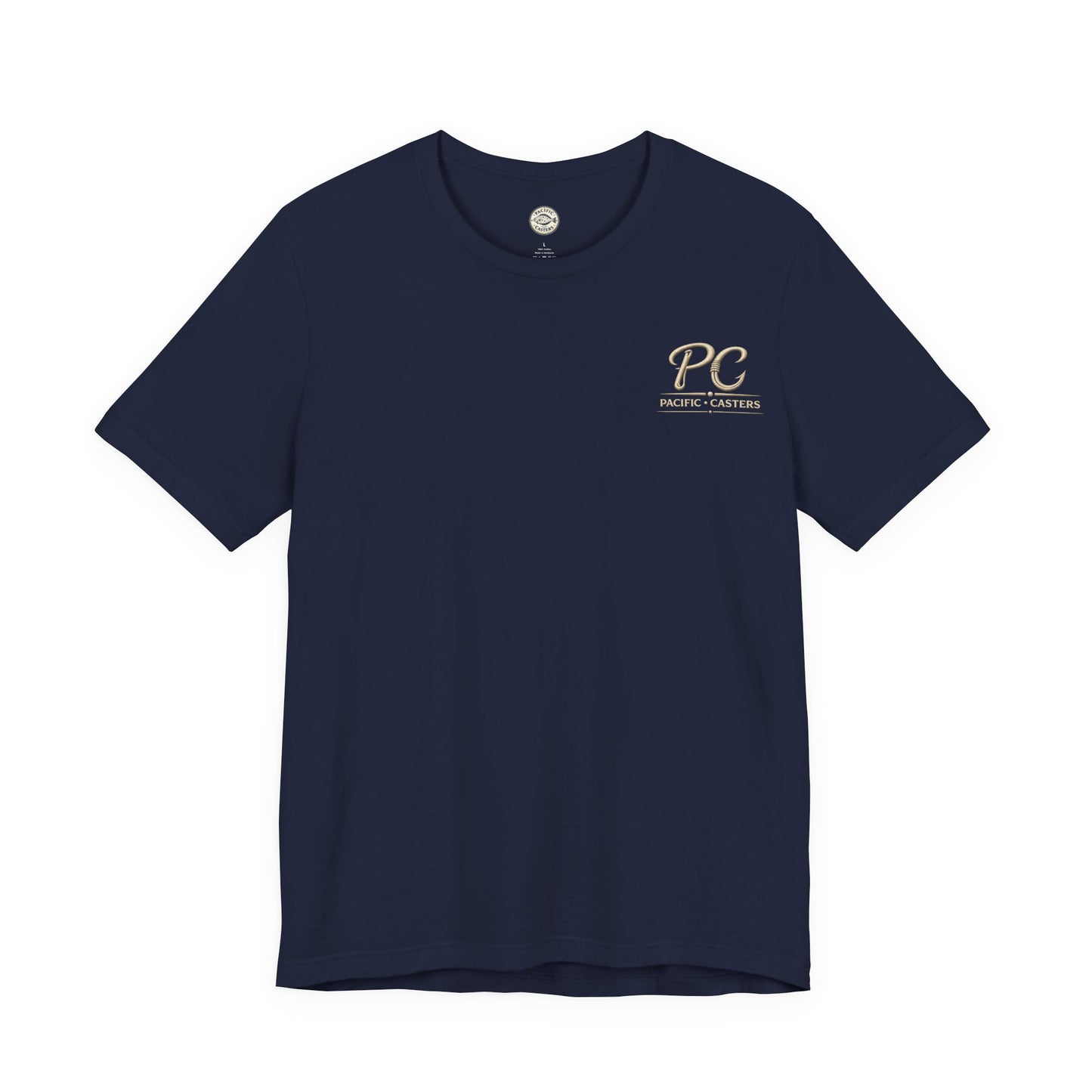 Fishing T-Shirt — 'Pacific Casters' Halibut T-Shirt