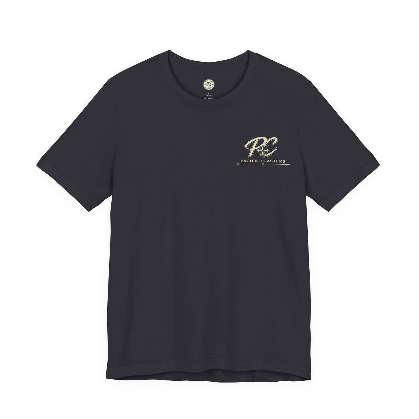 Striped Bass Graphic Tee — Pacific Casters Fishing T-Shirt
