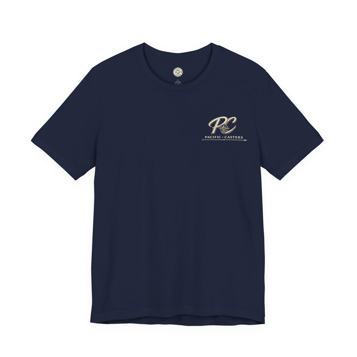 Striped Bass Graphic Tee — Pacific Casters Fishing T-Shirt