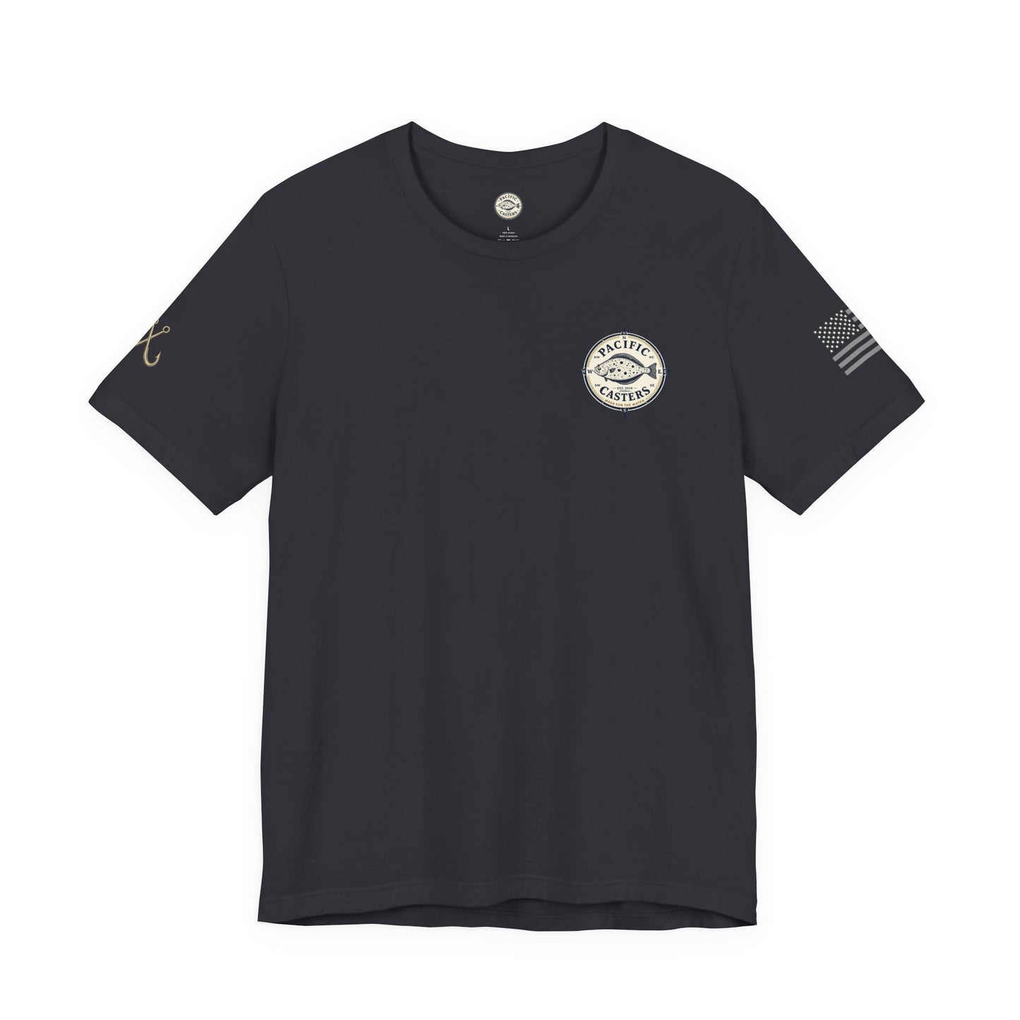 Premium Pacific Casters Vintage Compass T-shirt