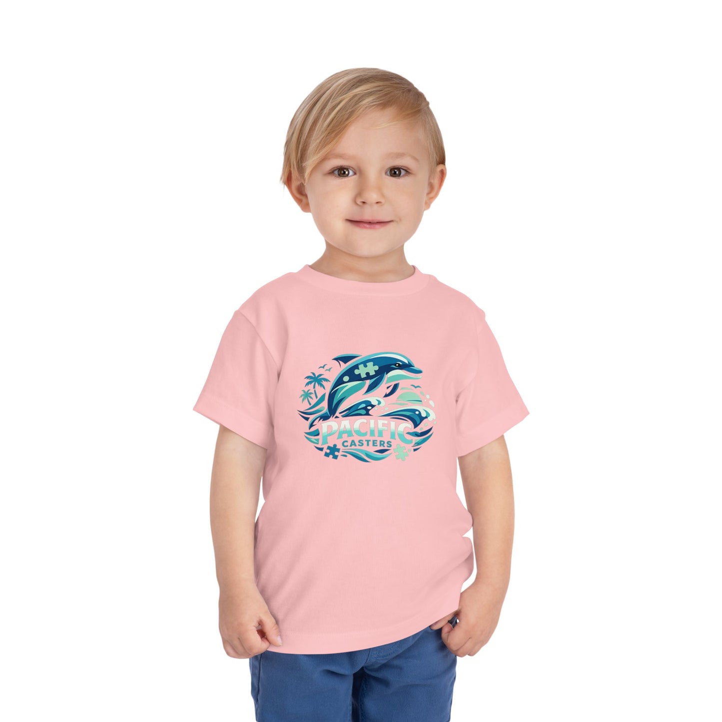 Autism Awareness Dolphin Puzzle T-Shirt | Same Water, Different Perspective