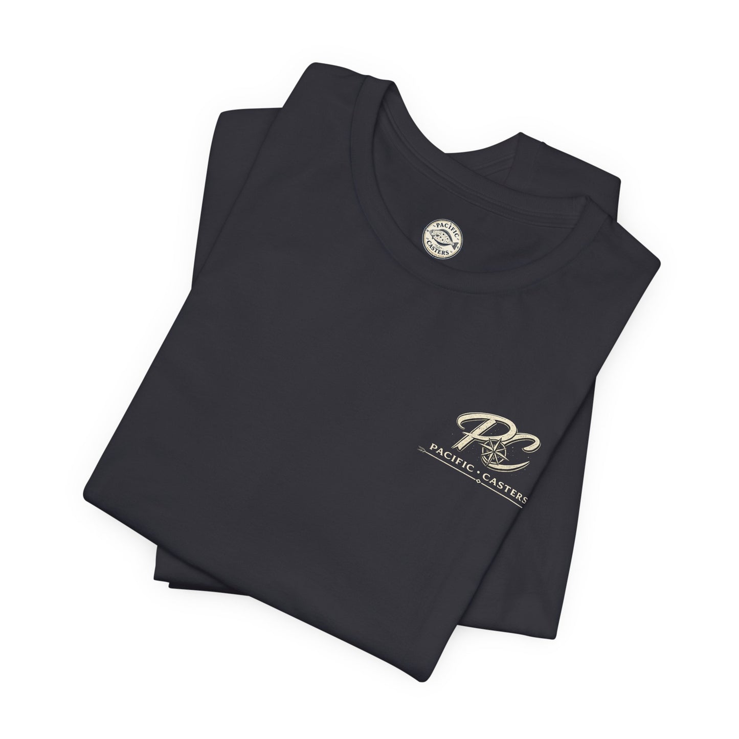 Pacific Casters Fishing Tee — Vintage Kelp & Fish Graphic T-Shirt