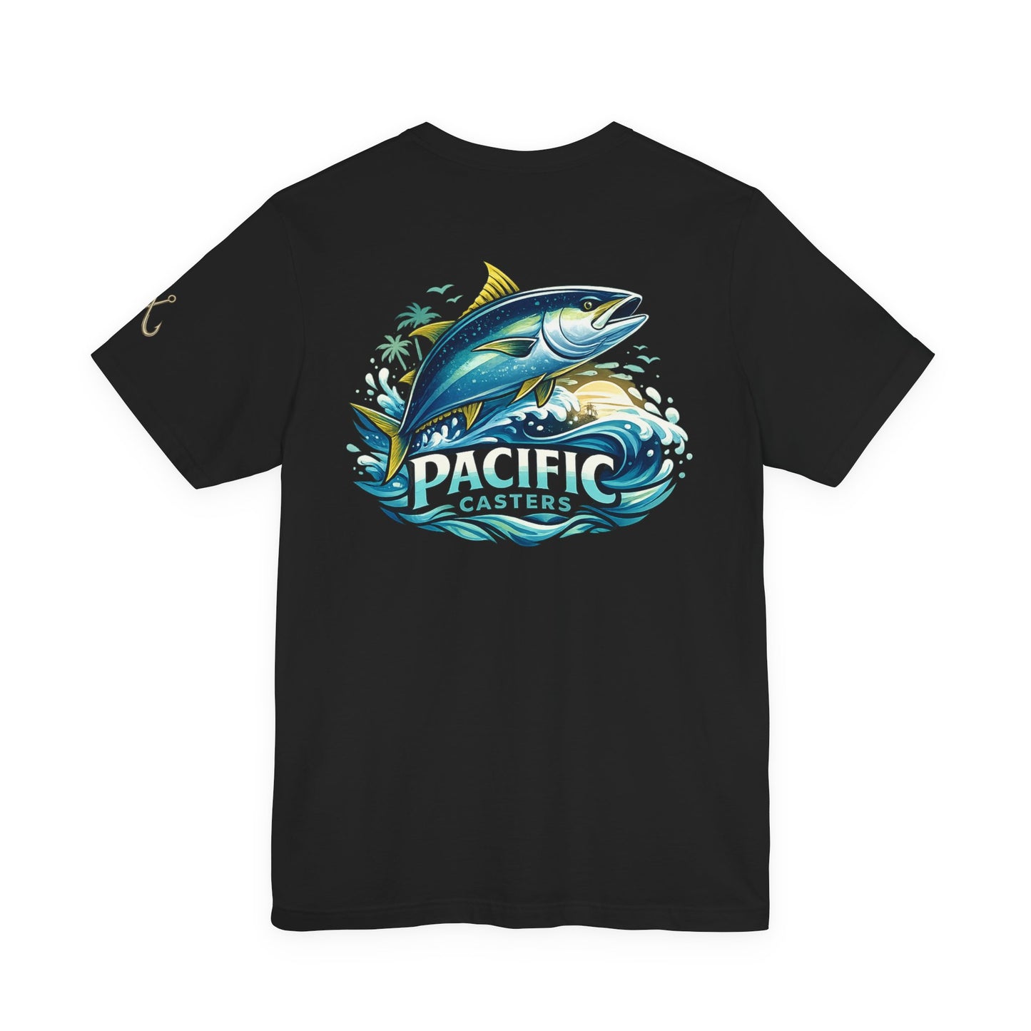 Pacific Casters Tuna Angler Fishing T-Shirt | Saltwater Offshore Fishing Tee