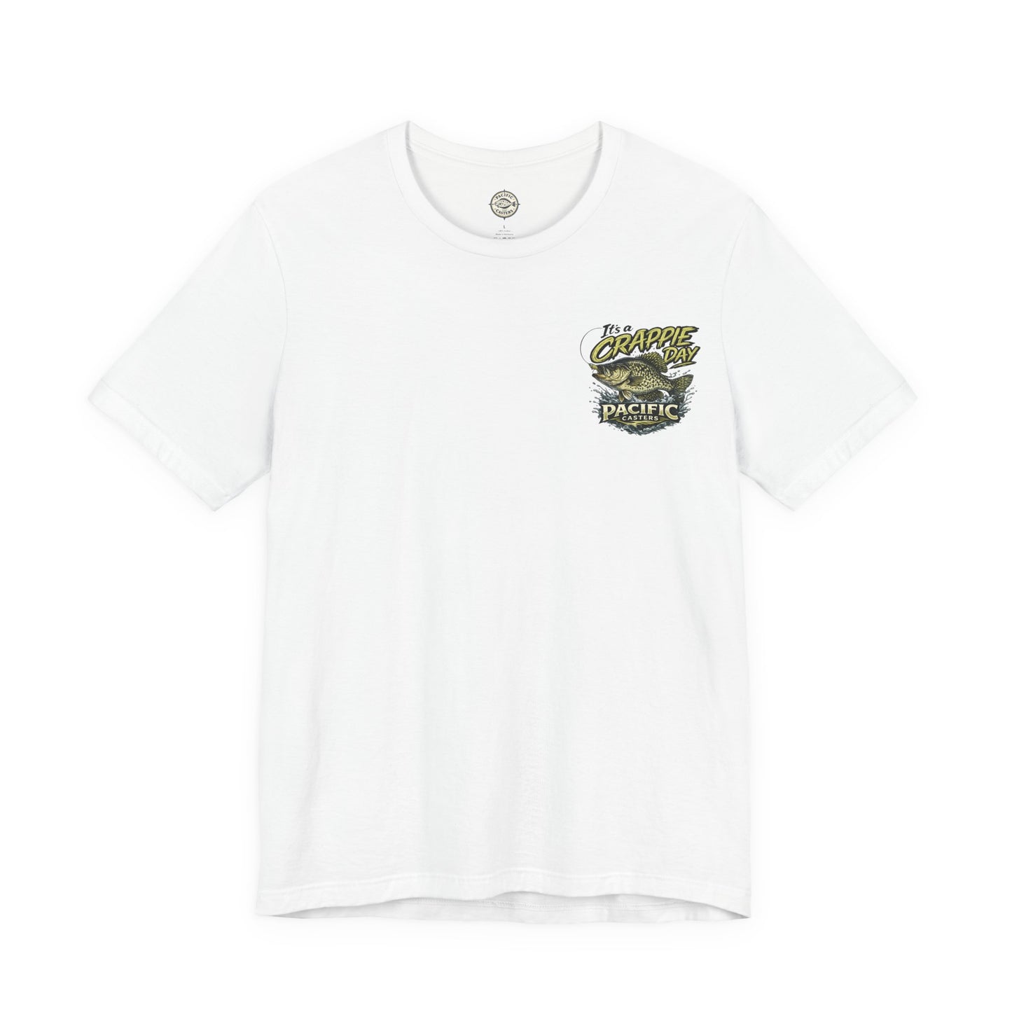 Crappie Day Fishing T-Shirt — Pacific Casters Bass Angler Tee