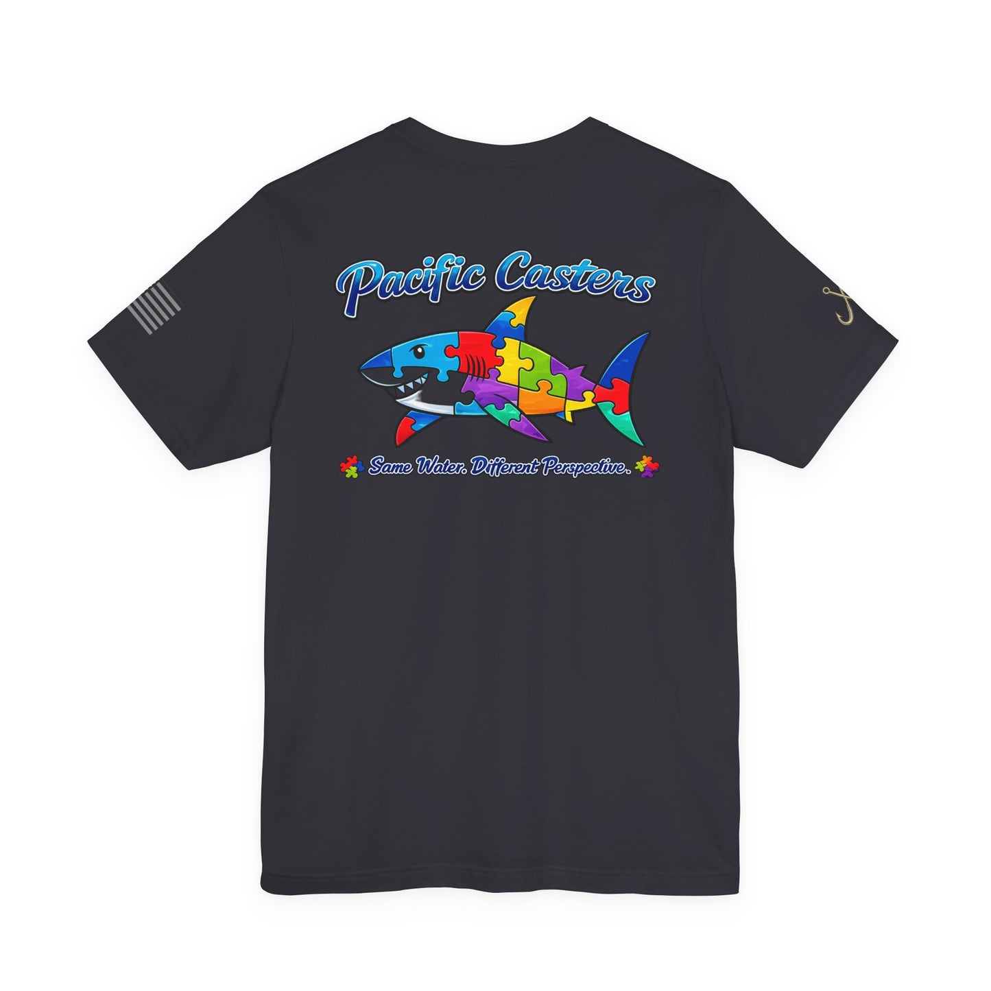 Pacific Casters Autism Awareness Shark T-Shirt