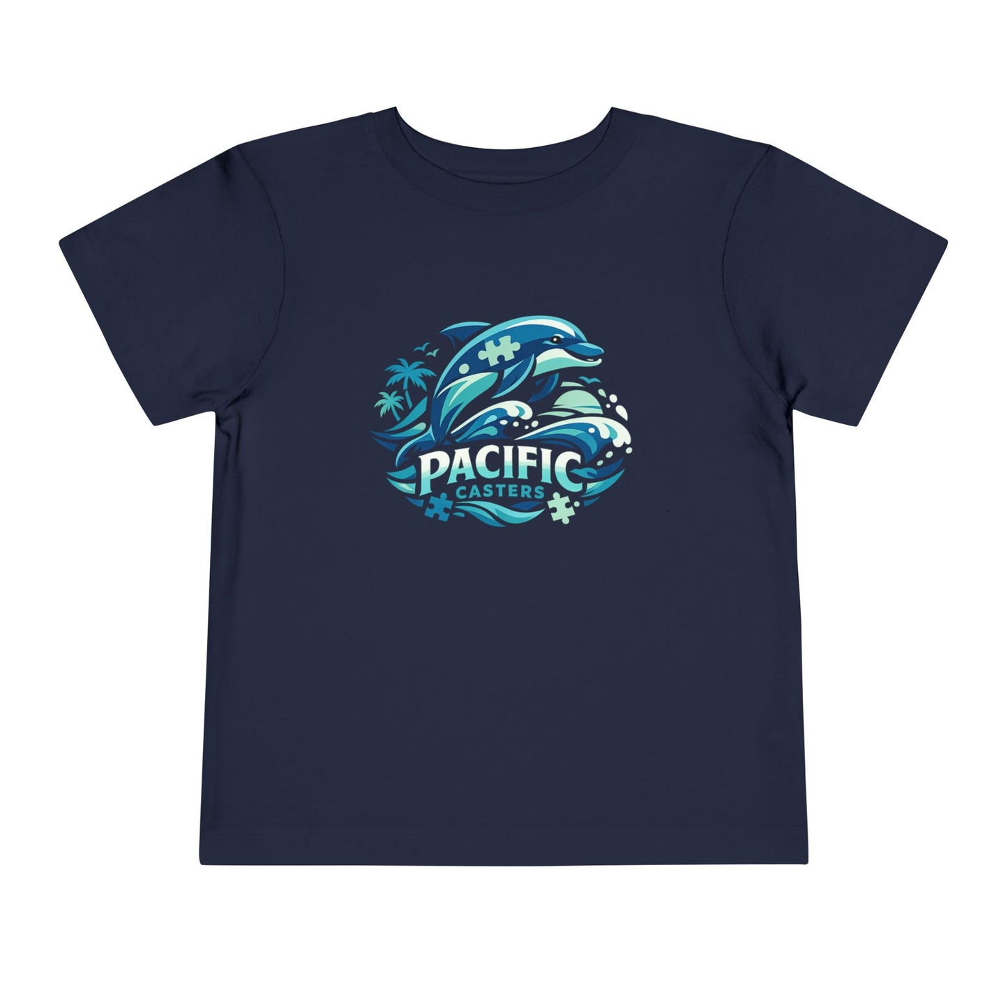 Autism Awareness Dolphin Puzzle T-Shirt | Same Water, Different Perspective