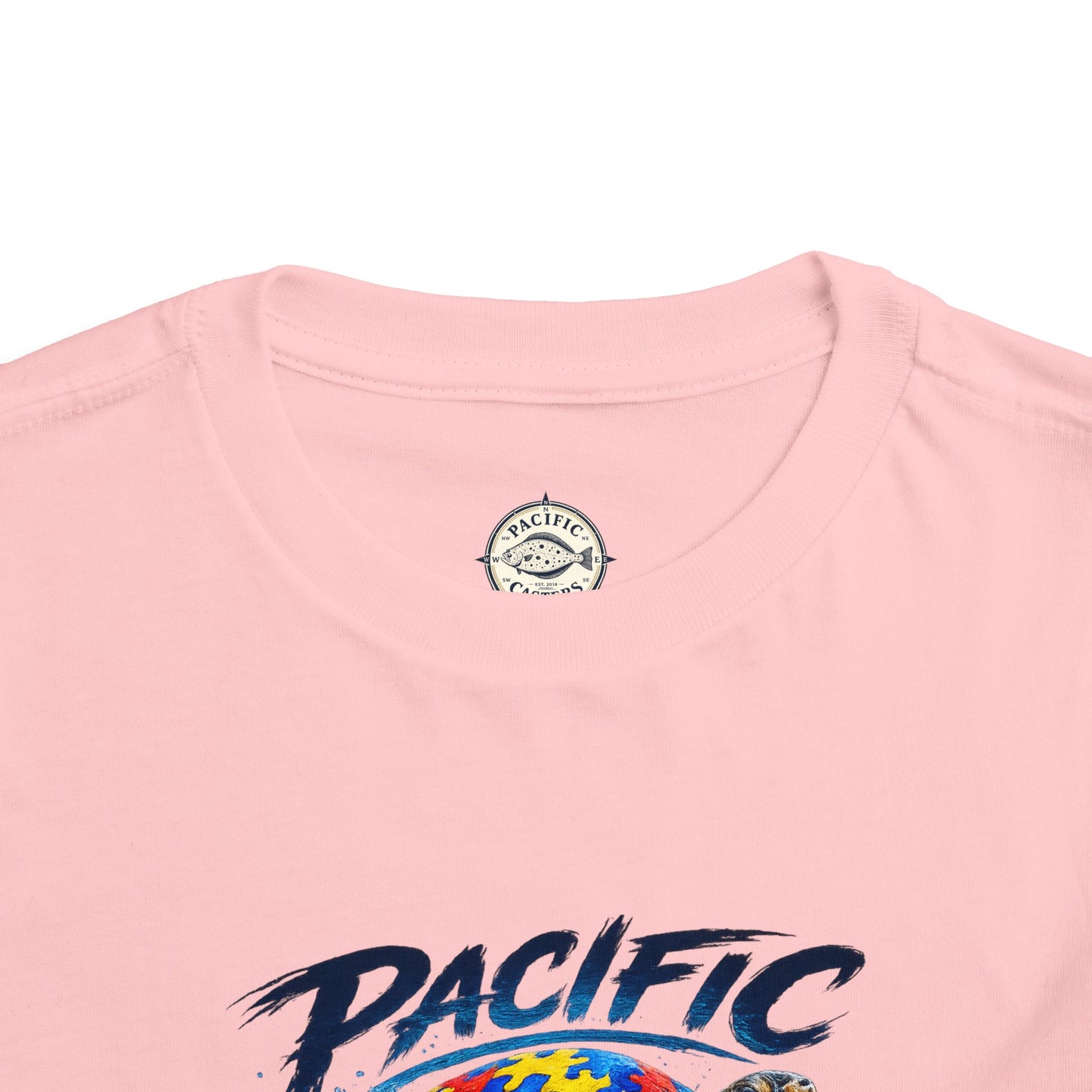 Autism Awareness Sea Turtle Toddler T-Shirt | Same Water, Different Perspective