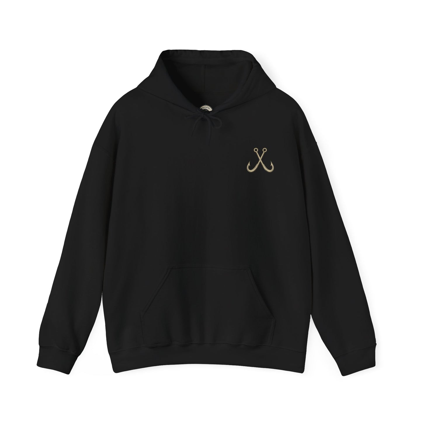 Fishing Hoodie – 'Pacific Casters' Tuna Graphic Pullover