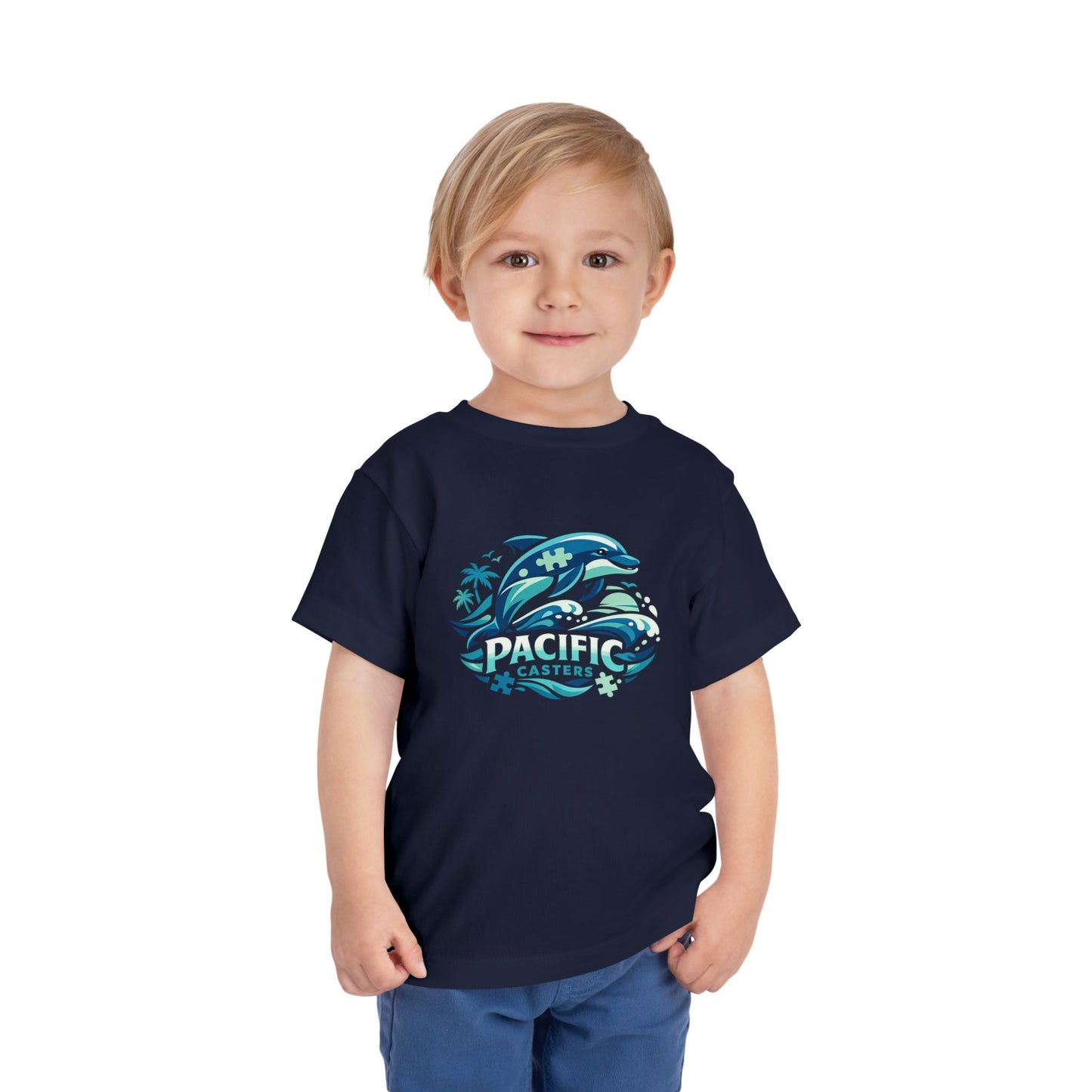 Autism Awareness Dolphin Puzzle T-Shirt | Same Water, Different Perspective