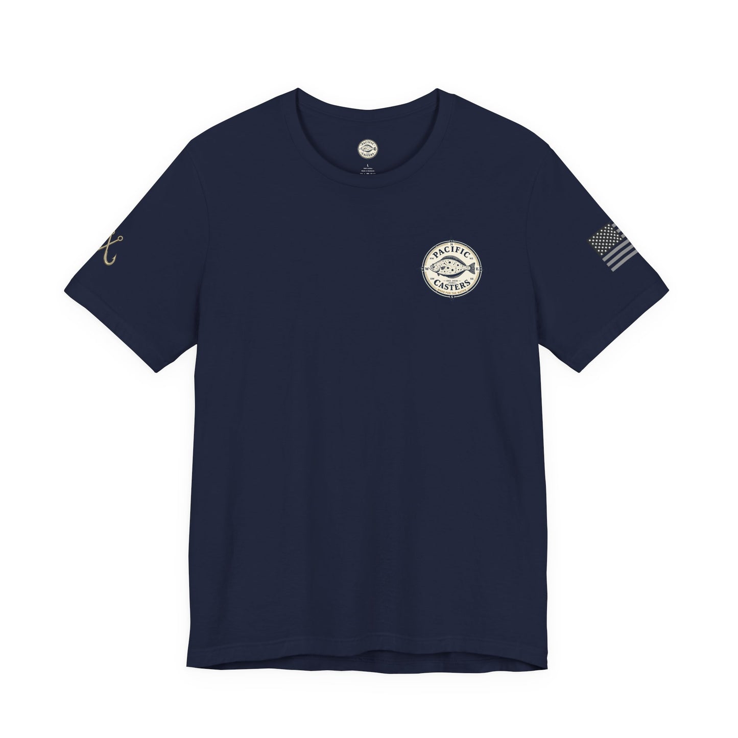 Premium Pacific Casters Vintage Compass T-shirt