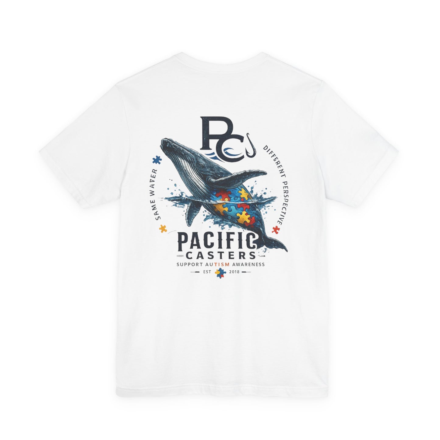 Whale Autism Awareness Shirt | Same Water Different Perspective | Neurodiversity T-Shirt | Autism Acceptance Tee |