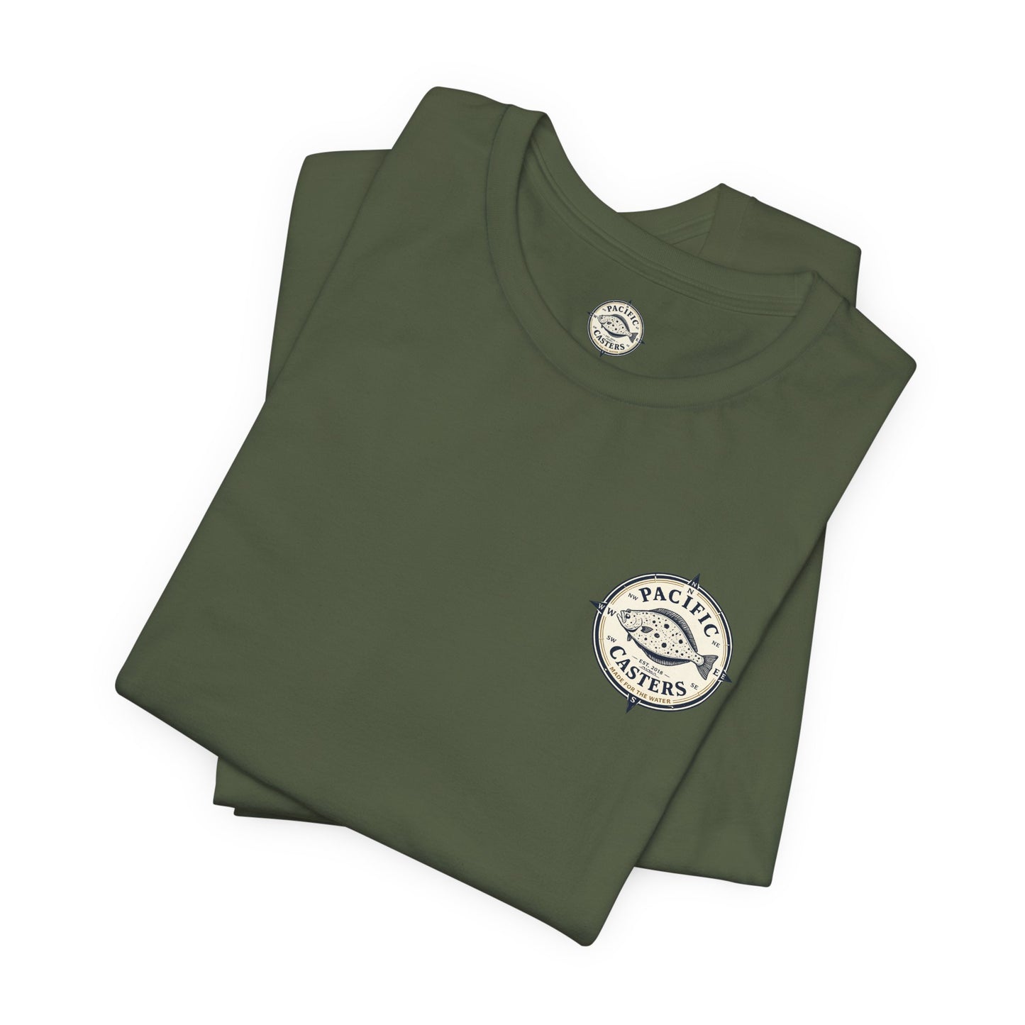 Premium Pacific Casters Vintage Compass T-shirt