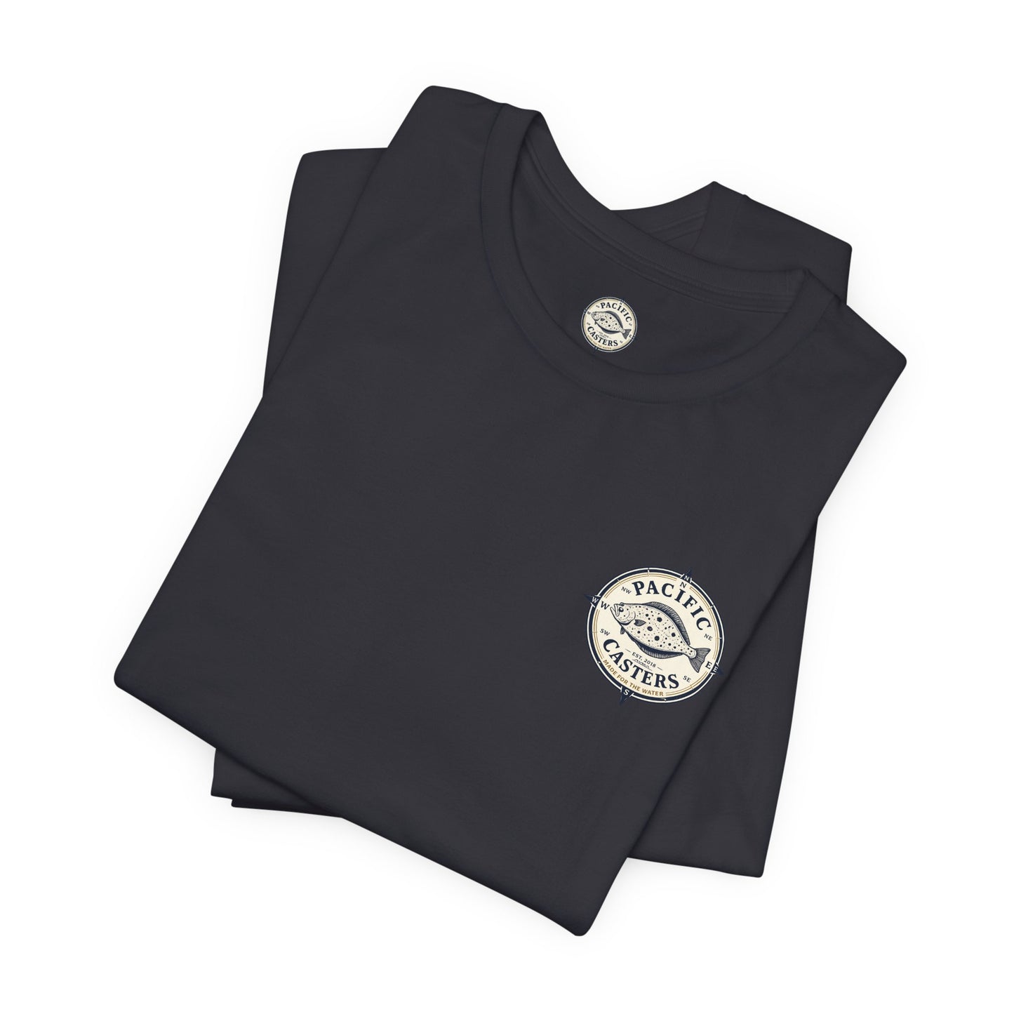 Premium Pacific Casters Vintage Compass T-shirt