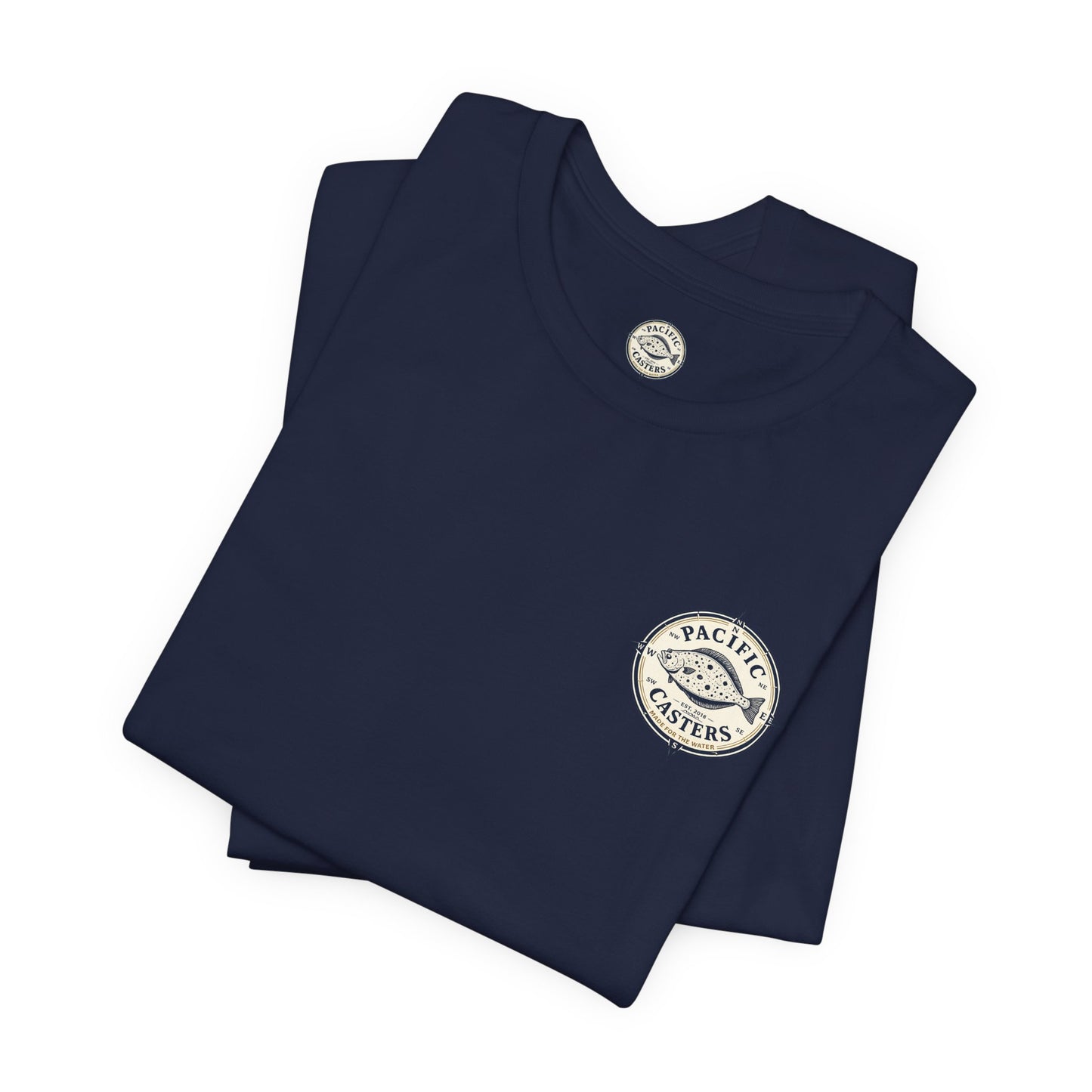 Premium Pacific Casters Vintage Compass T-shirt
