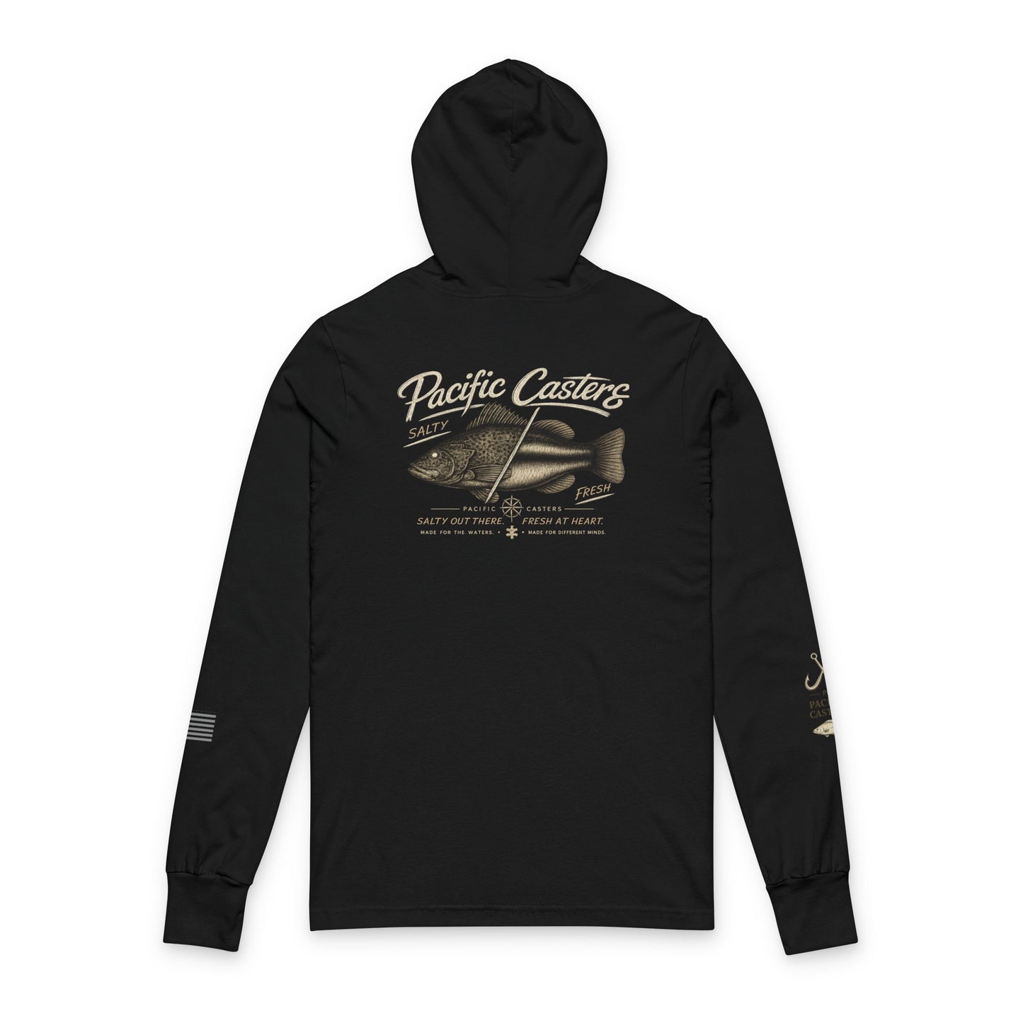 Pacific Casters “Salty Fresh” Hooded Long sleeve