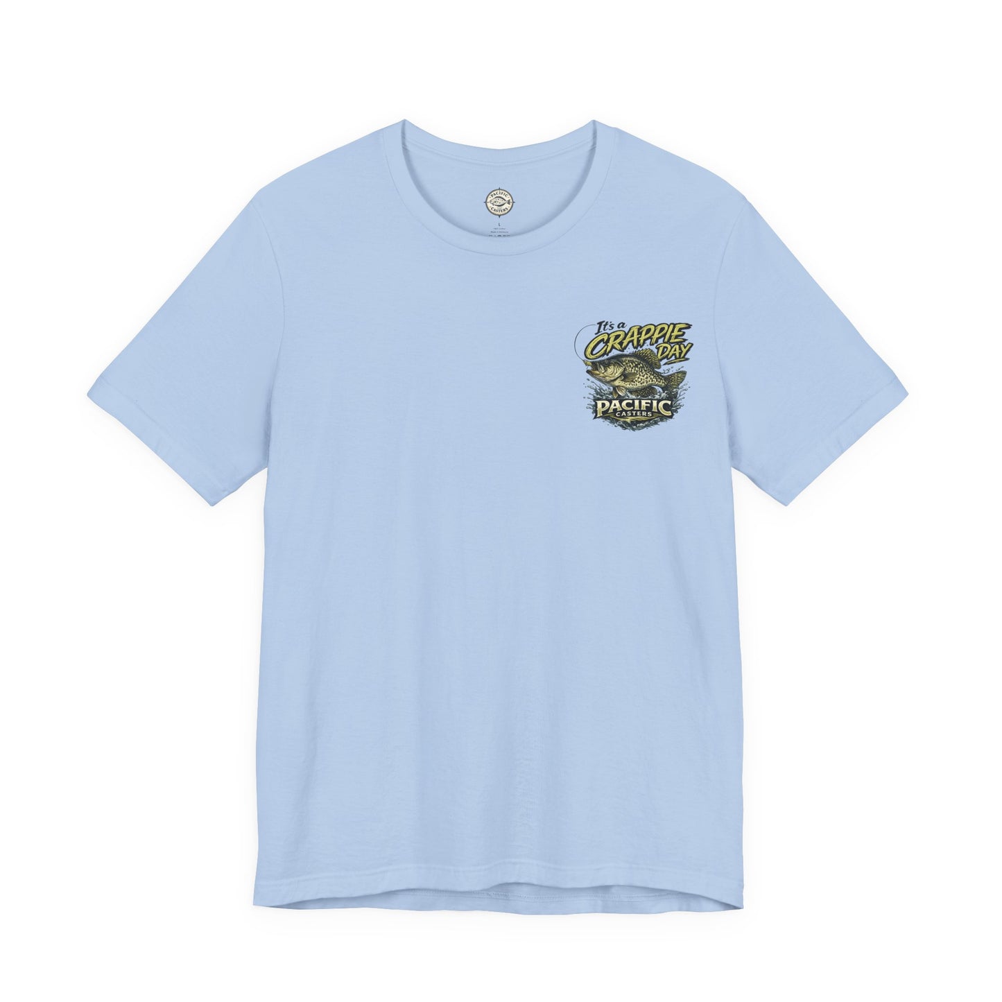 Crappie Day Fishing T-Shirt — Pacific Casters Bass Angler Tee