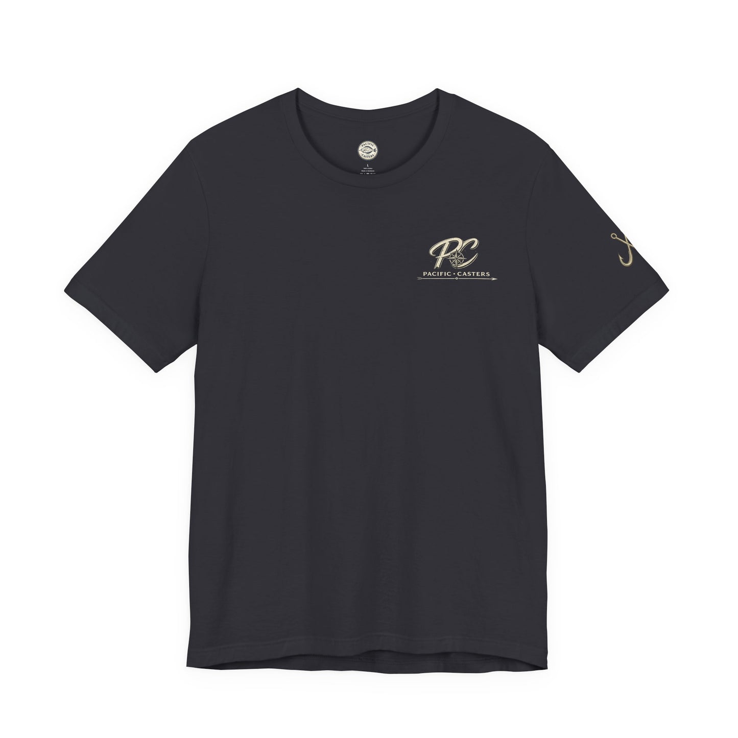 Pacific Casters Fishing Tee — Vintage Kelp & Fish Graphic T-Shirt