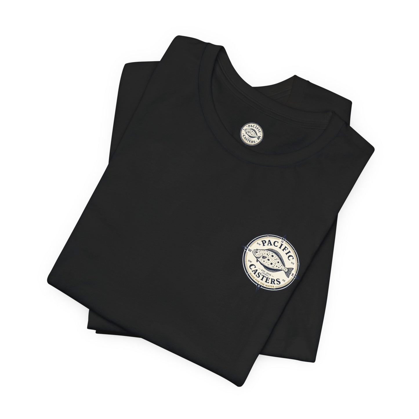 Premium Pacific Casters Vintage Compass T-shirt